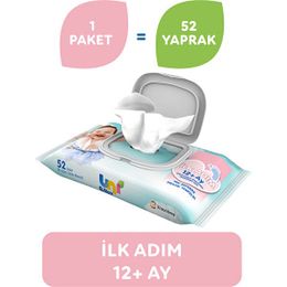 Uni Baby 52'li İlk Adım Islak Mendil