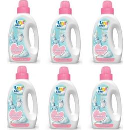 Uni Baby 6x1500 ml Hassas Ciltler Hipoalerjenik Çamaşır Yumuşatıcı