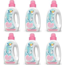 Uni Baby 6x1500 ml Hassas Ciltler Hipoalerjenik Çamaşır Yumuşatıcı