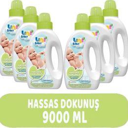 Uni Baby 6x1500 ml Hassas Dokunuş Sıvı Çamaşır Deterjanı