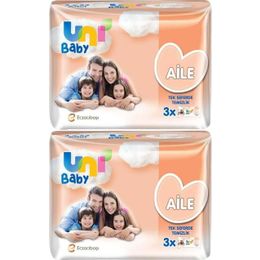 Uni Baby 6x52'li Aile Islak Havlu