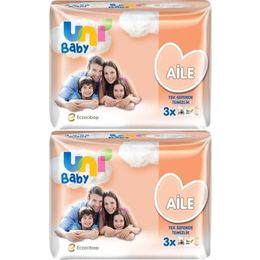 Uni Baby 6x52'li Aile Islak Havlu