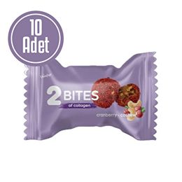 Uniq2go 16 gr 2 Bites Kolajen Protein Topu
