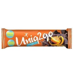 Uniq2go Chocolight Portakal Parçacıklı 50 gr Bar