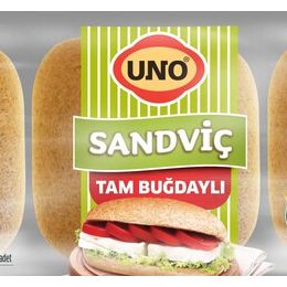 Uno 280 gr Tam Buğdaylı Sandviç Ekmeği