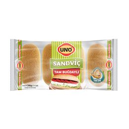Uno 70 gr 14'lü Tam Buğday Sandiviç Ekmeği