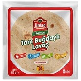 Untad 25 cm 560 gr Tam Buğday Lavaş