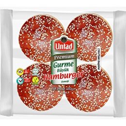 Untad 480 gr Gurme Büyük Hamburger Ekmeği
