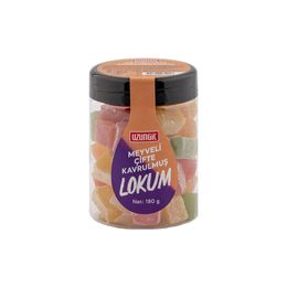 Uzungil 180 gr Meyve Aromalı Çifte Kavrulmuş Lokum