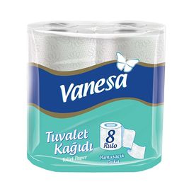 Vanesa 8'li Tuvalet Kağıdı
