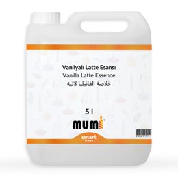 Vanilyalı 5 lt Latte Mum Esansı