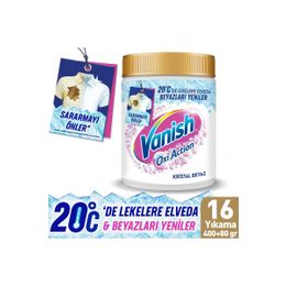 Vanish 480 gr Multipower Oxi Action Beyazlar İçin Leke Çıkartıcı Deterjan Güçlendirici Toz