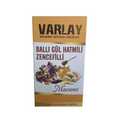 Varlay 450 gr Ballı Gül Hatmili Zencefilli Macun