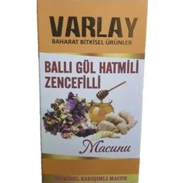 Varlay 450 gr Ballı Gül Hatmili Zencefilli Macun
