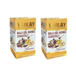 Varlay 450 gr Ballı Gül Hatmili Zencefilli Macun