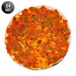 Vealthy 4 Adet 460 gr Bitki Bazlı Lahmacun