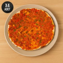 Vealthy 4 Adet 460 gr Bitki Bazlı Lahmacun