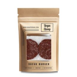 Vegan Kasap 140 g Vegan Sucuk Burger