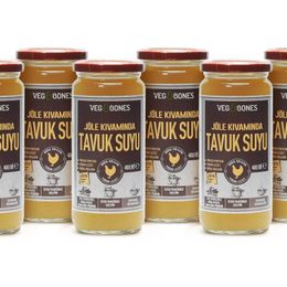 Veg&Bones 6x480 ml Jöle Kıvamında Tavuk Suyu