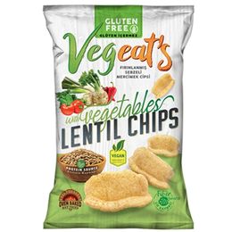 Vegeat's 50 gr Fırınlanmış Sebzeli Mercimek Cipsi