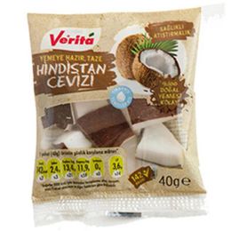 Verita 40 gr Dilimlenmiş Hindistan Cevizi