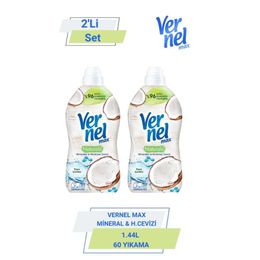 Vernel 2x1.44 lt Max Mineraller ve Hindistan Cevizi Yumuşatıcı