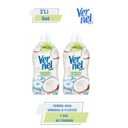 Vernel 2x1.44 lt Max Mineraller ve Hindistan Cevizi Yumuşatıcı