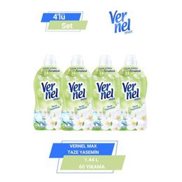 Vernel 4x1.44 lt Max Taze Yasemin Kokulu Yumuşatıcı