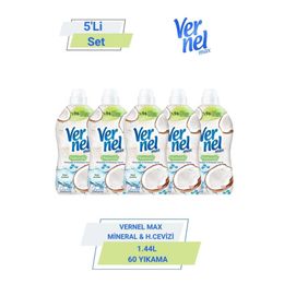 Vernel Max Çiçek Ferahlığı 4x1200 ml Yumuşatıcı