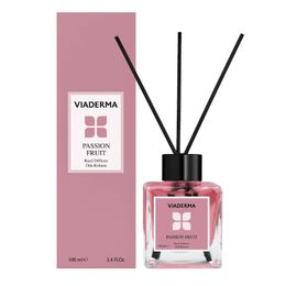 Viaderma 100 ml Kare Şişe Çarkıfelek Esansı Bambu Çubuklu Oda Kokusu