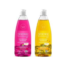 Viking 2x750 ml Premium Orman Meyveleri Nergis-Bergamot Bulaşık Deterjanı