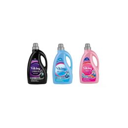 Viking Renkliler Hassas Ciltler ve Siyahlar 3x2.7 lt Sıvı Çamaşır Deterjanı