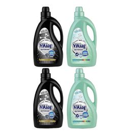 Viking Renkliler Hassas Ciltler ve Siyahlar 4x2.7 lt Sıvı Çamaşır Deterjanı