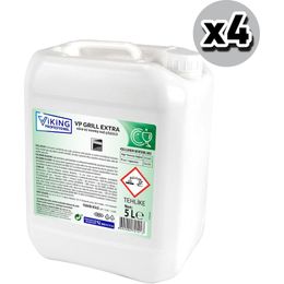 Viking Vp Grıll Extra Ağır ve Yanmış 4x5 lt Yağ Çözücü