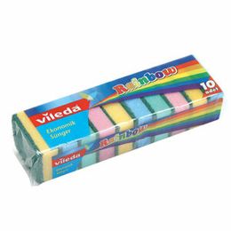 Vileda 10'lu Rainbow Bulaşık Süngeri