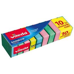 Vileda 10'lu Rainbow Bulaşık Süngeri