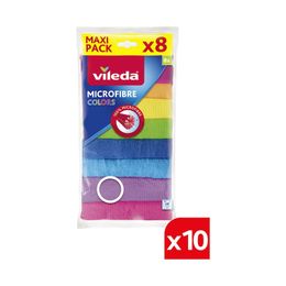 Vileda 10x8'li 30% Sarı Mikrofiberli Mutfak Bezi