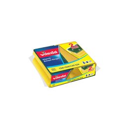 Vileda 1+1 Antibakteriyel Yeşil Oluklu Sünger