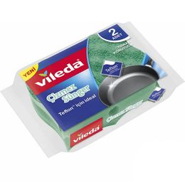Vileda 12 Paket 2'li Ultra Oluklu Çizmez Bulaşık Süngeri