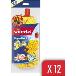 Vileda 12'li Supermocio Soft Yedek Paspas