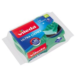 Vileda 2 Adet Ultra Oluklu Çizmez Bulaşık Süngeri