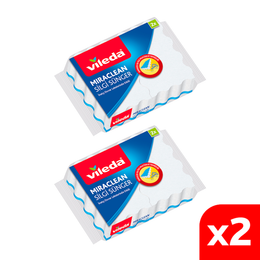Vileda 2 Paket 2'li Miraclean Silgi Sünger