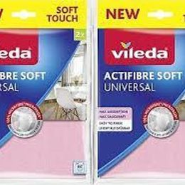Vileda 2'li Actifibre Soft Universal Mikrofiber Bez