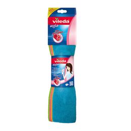 Vileda 4'lü Mikrofiber Colors XL 36x34 Temizlik Bezi