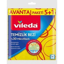 Vileda 5'li Paket Mikrofiber Temizlik Bezi
