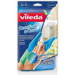 Vileda Comfort & Care No:8.5-9 Büyük Temizlik Eldiveni