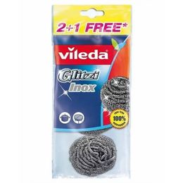 Vileda Inox 2+1 20 Adet Çelik Tel