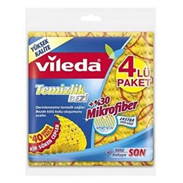 Vileda Microfiber Temizlik Bezi 4'lü