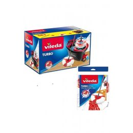 Vileda Turbo 2 in 1 Temizlik Seti + Turbo 2 in 1 2'li Yedek Paspas