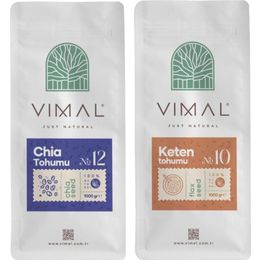 Vimal 1 kg Keten Tohumu + 1 kg Chia Tohumu